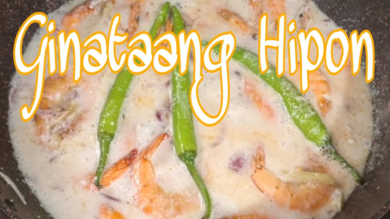 How to cook Ginataang Hipon - YouTube