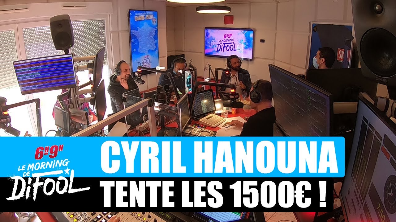Cyril Hanouna tente de faire gagner 1500€ ! 