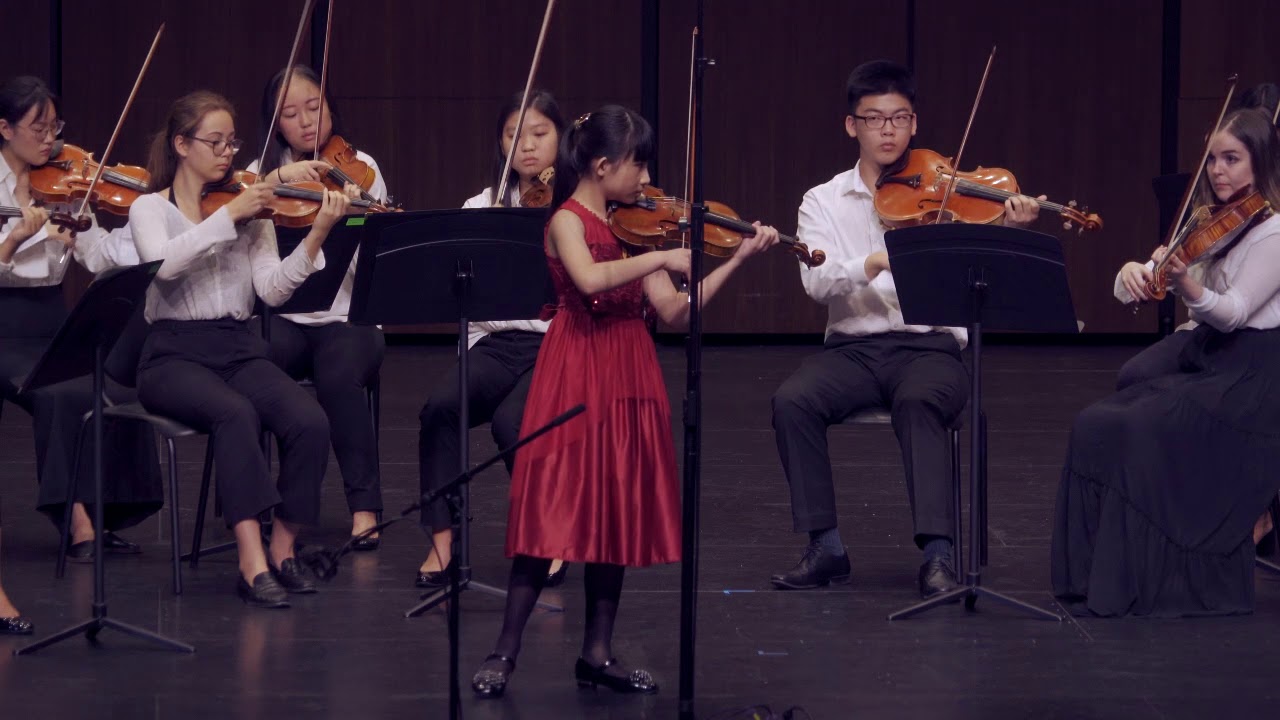 Four Seasons, A. Vivaldi, Chloe Chua, violin and orchestra, Atlanta