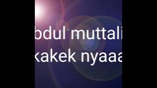 Abdullah nama ayahnya