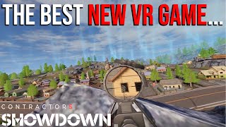 THIS IS THE BEST NEW VR GAME... (Contractors Showdown)