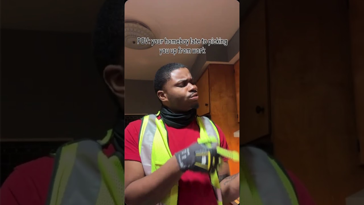 Watch POV your homeboy late to picking you up for work #donotreply #prevailingwage #wagehour #wages on YouTube Watch POV your homeboy late to picking you up for work #donotreply #prevailingwage #wagehour #wages on YouTube