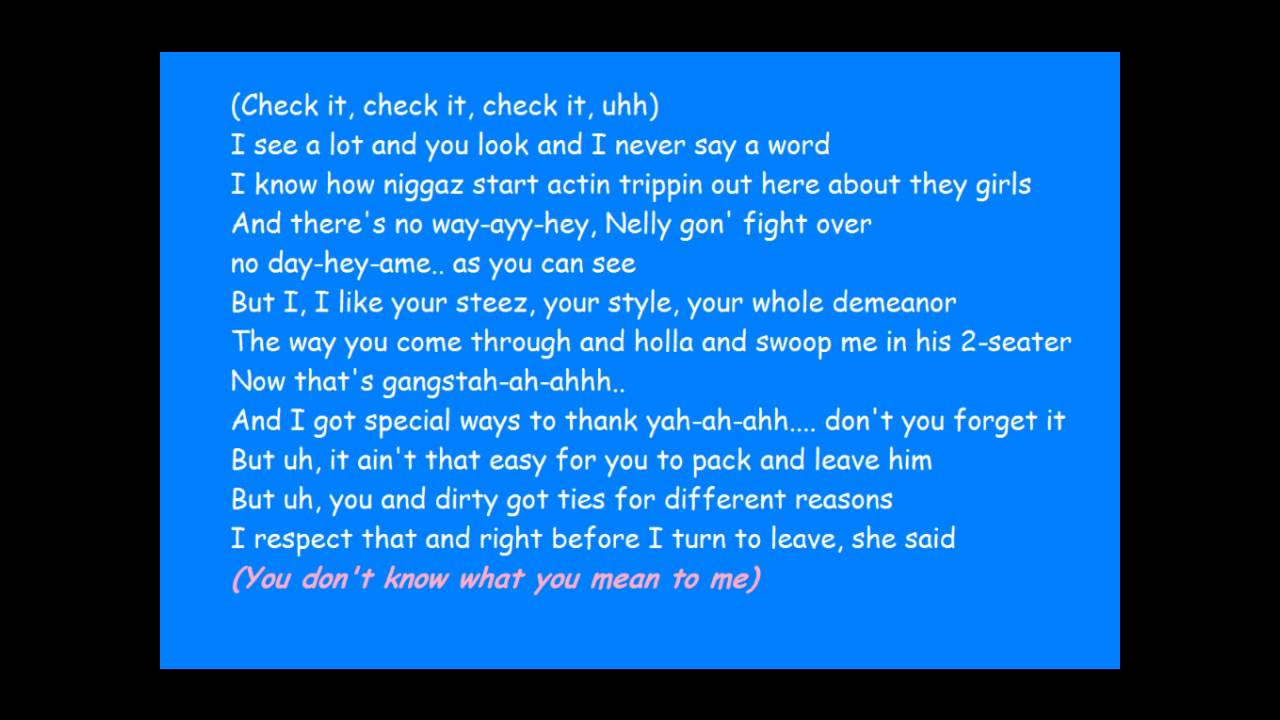 nelly dilemma lyrics nelly dilemma lyrics