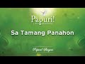 Papuri! Singers - Sa Tamang Panahon (Official Audio)