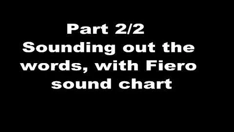 Anishinaabemowin Sound Chart part 2 /2