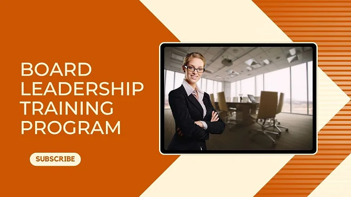 Board Leadership Training Program