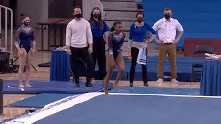 UCLA senior gymnast Nia Dennis performed an epic floor routine celebrating Black Excellence