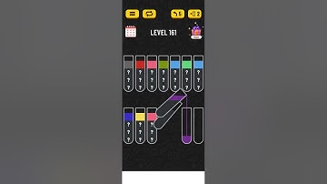 Water Sort - Color Puzzle Game level 161