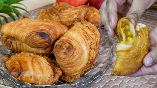 If you have Flour and some Apples make this delicious recipe WITHOUT oven l Layered Apple Pie
