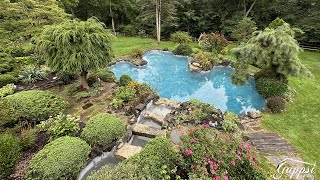 Inground Swimming Pool and Gunite Renovation in Laurel Hollow NY