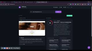 Analyze Any Website in Seconds (Free AI Tool)