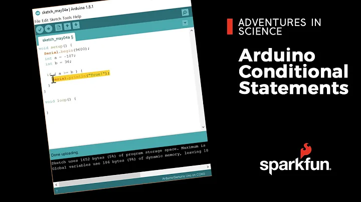 Arduino Code: Conditional Statements