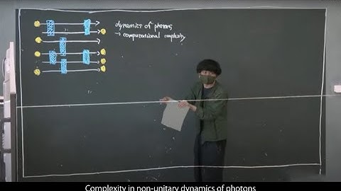 Complexity in non-unitary ... - Coffee Meeting Talk by Dr. Ken Mochizuki (Hamazaki Hakubi Lab.)