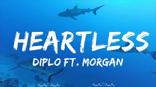 Diplo ft. Morgan Wallen - Heartless (Lyrics)  || Zahir Music