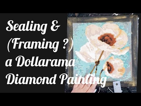 Quick and Easy Last Minute Diamond Painting Gift Under $5 (Dollarama) 