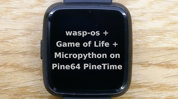 wasp-os: The M2 pre-release running on Pine64 PineTime