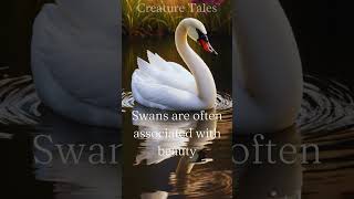 Swans are often associated with beauty #shortvideo #animals #wildlife #youtubeshorts #swan #swans