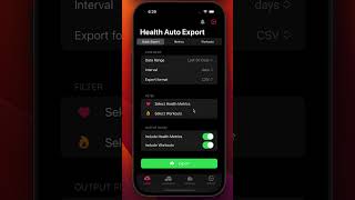 How to Export Apple Health Data as a CSV (Bulk Export) screenshot 3