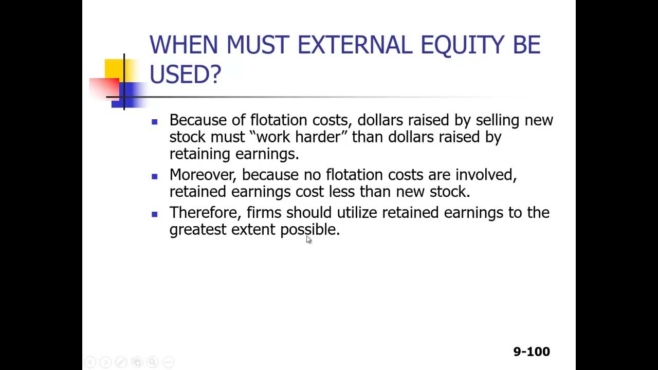 Casharka 19aad Retained Earnings Breakpoint Chapter 10 Finance YouTube
