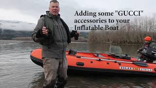 Adding some "Gucci" accessories to your Inflatable Jet Boat.