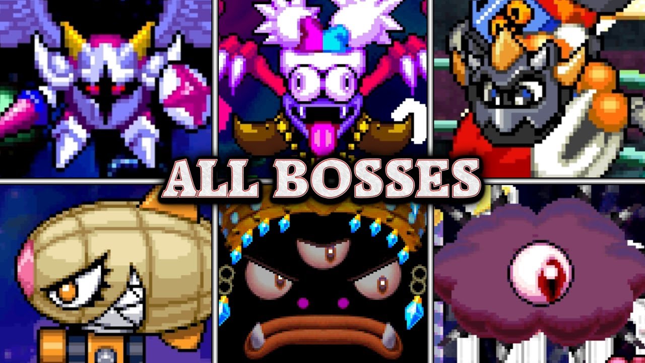 Kirby Super Star Ultra - All Bosses 