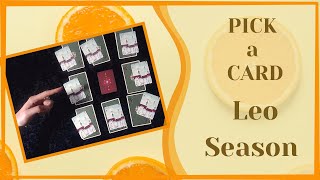 PICK a CARD  Leo Season July & August 2020  Tarot Reading