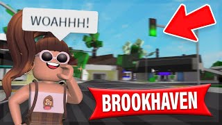 Playing ROBLOX BROOKHAVEN For The First Time!! (FUNNY)