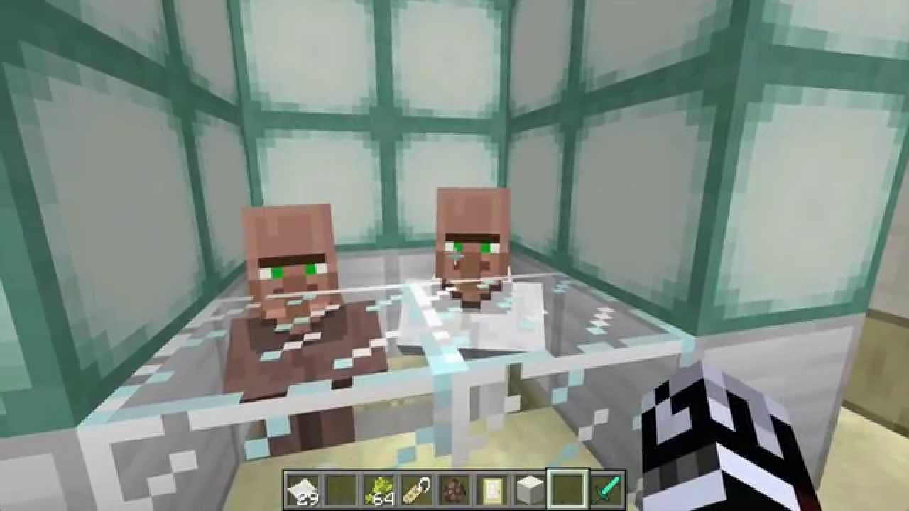 Como Reproducir Aldeanos En Minecraft