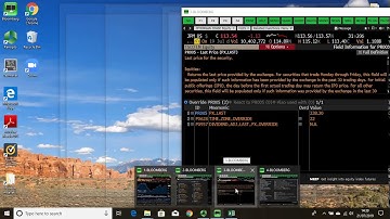 Downloading Panel Data from Bloomberg