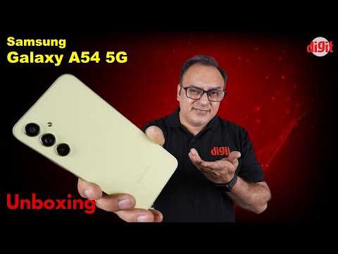 Samsung Galaxy A54 5G Unboxing and First Impression in Hindi | Price in India ₹38,999