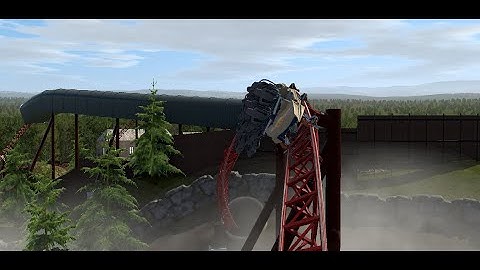 NoLimits 2 - Haunted Woods Mack Multi Launch Roller Coaster