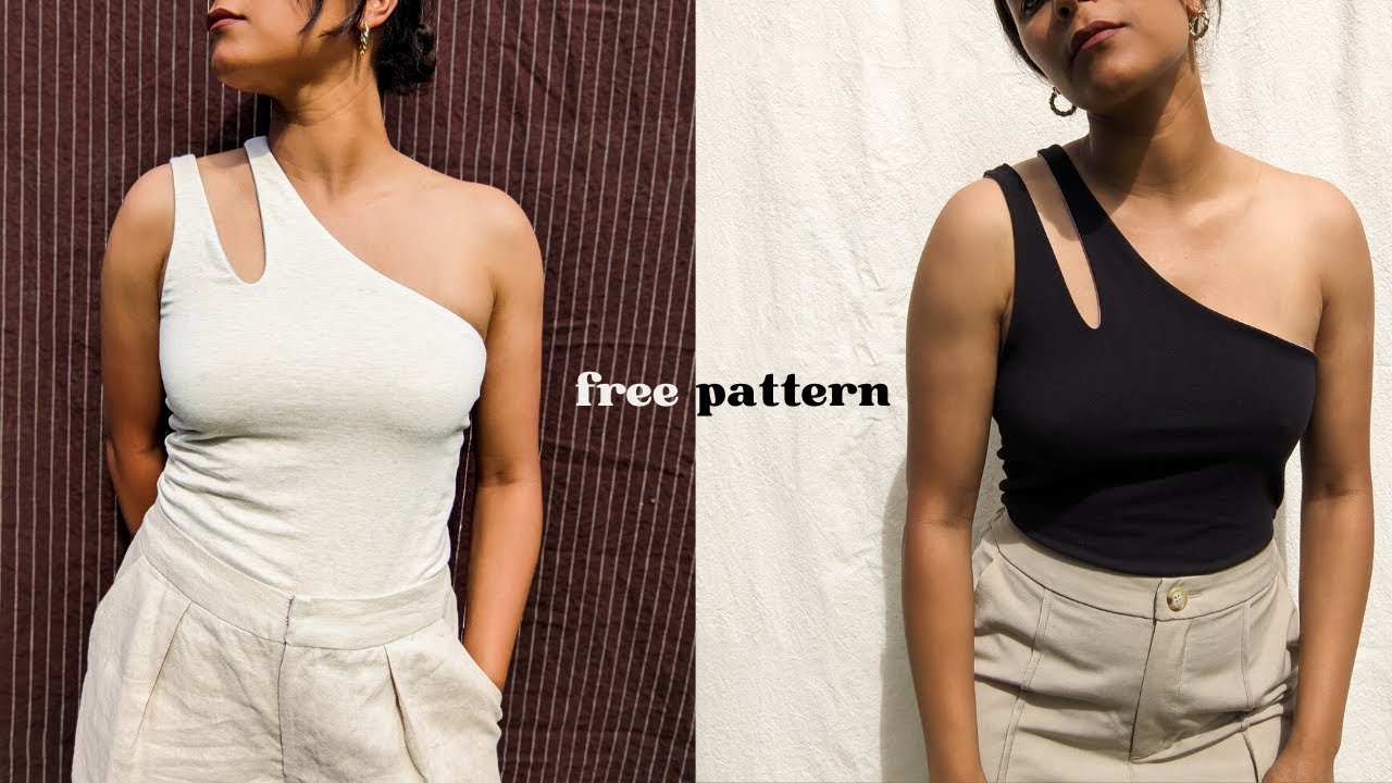 Minimal 90s Reversible Spaghetti Strap Top DIY