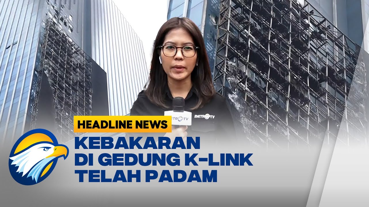 Kebakaran di Gedung K Link Tower Berhasil Dipadamkan