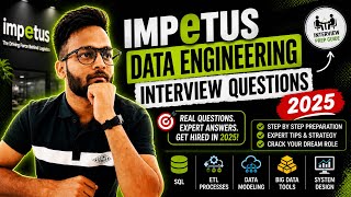 Impetus Data Engineering Interview Questions | Get Placed as a Data Engineer in 2025/2026