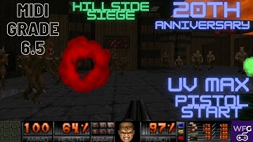 Doom Alien Vendetta | Map 06 Hillside Siege | 20th Anniversary | UV Max