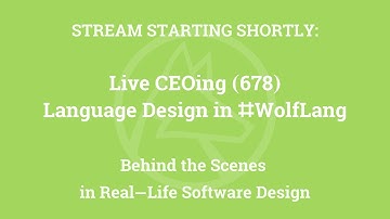 Live CEOing Ep 678: Language Design Review of Foreign Function Interface Functionality continued