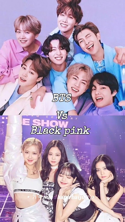 BTS💜vs Black pink🖤🩷 no hate❎ BlackpinkxBTS #KpopEdit #BlinkAndArmy #BTSBlackpinkMix  #KpopVibes #fyp