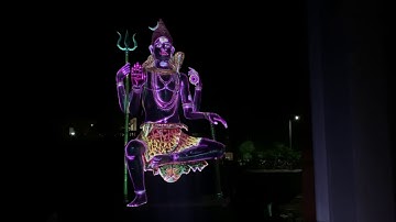 Projection mapping Shiva