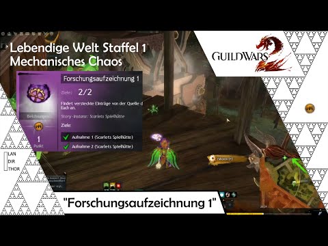 Forschungsaufzeichnung 1 - Erfolg | Guild Wars 2 Lebendige Welt Staffel 1 Episode 3