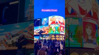 Best Evening view??? Piccadilly Circus #london #travel
