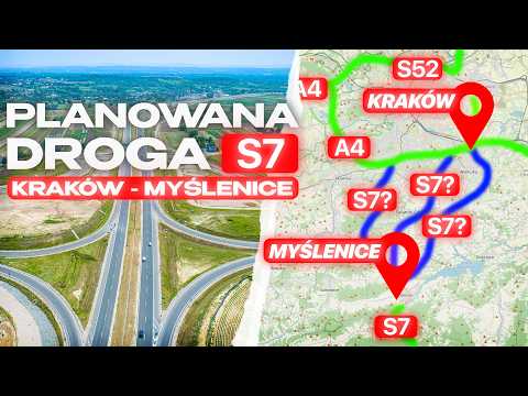 The S7 expressway from Kraków to Myślenice - variants, problems and errors in the analysis