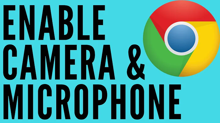 How to Allow Your Camera & Microphone on Google Chrome - 2021