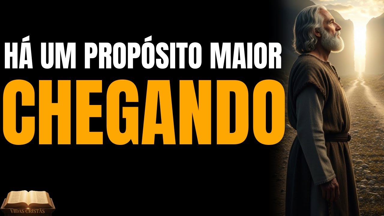 HÁ UM PROPÓSITO MAIOR CHEGANDO! DEUS ESTÁ TRAZENDO ALGO NOVO, NÃO TEMAS: ELE ESTÁ TE SUSTENTANDO!