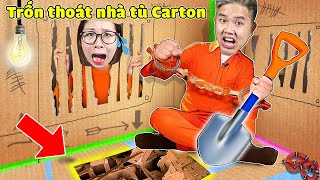 Bqthanh Vlog Vượt Ngục Nhà Tù Carton Khổng Lồ Nhận 100 Triệu Đô