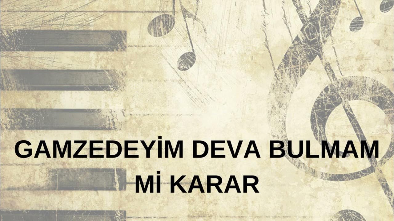 GAMZEDEYİM DEVA BULMAM TELİFSİZ [ ALTYAPI ] Mİ KARAR YouTube