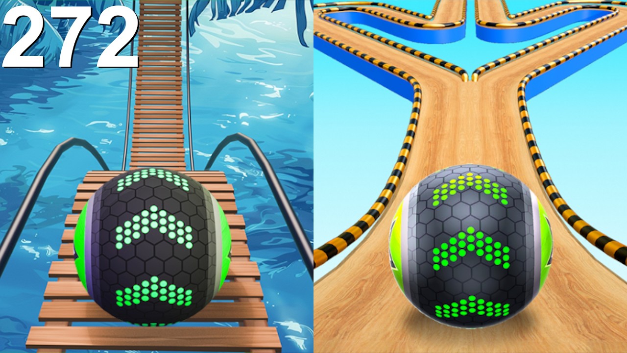 Going Balls Speedrun, Funny Fails Vs Challenge, Portal Run, Race Android, iOS Gameplay 272