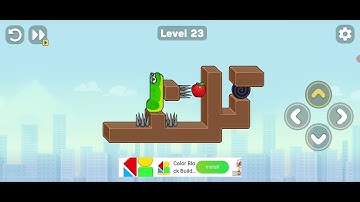 Snake puzzle Slither to eat level 23 Solution #viralgame#trending video#snakepuzzle 