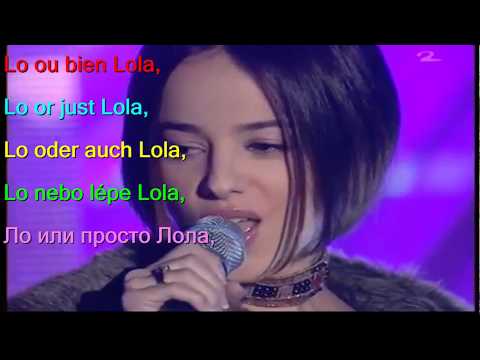 Learn French By Alizee Moi Lolita French English German Czech Russian Lyrics Subtitles