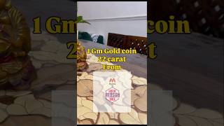 Mia by Tanishq 1gm gold coin 22 kt myntra EROS sale in just rs 11500/- only