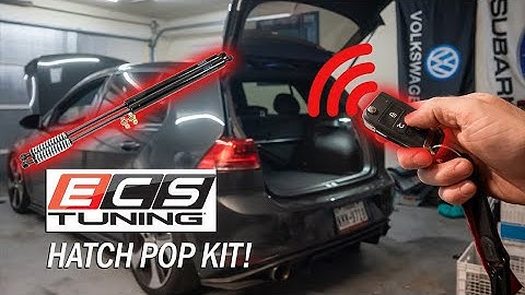 Auto Open Golf GTI Hatch with a Hatch Pop Kit!